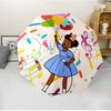 Song Fashionable Automatic Opening/Closing Folding Umbrella. Portable and Foldable, Ideal for Gift, Travel, and Daily Use.