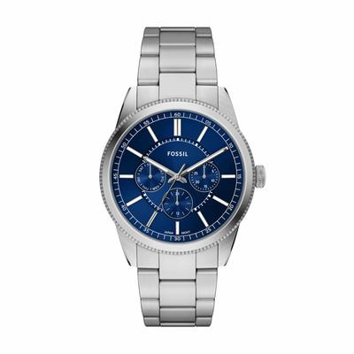 Мужские серебряные наручные часы Fossil Pearson FS6134