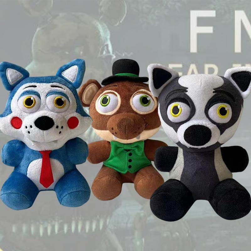 New Fnaf Spring Trap Series Midnight Bear Plush Toy Figure