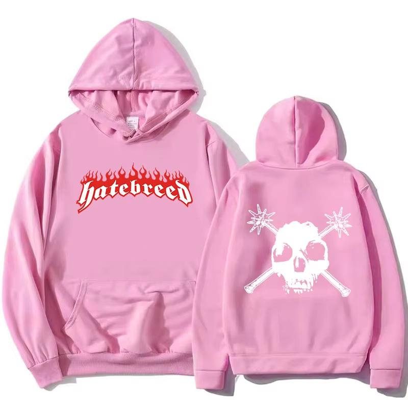 2026 Горячая Распродажа Дизайн Hatebreed Худи Унисекс Длинный Рукав Модный С Капюшоном Мягкий Хлопок Толстовка Свободная Уютная и Универсальная