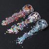 Nail Art Sequins Super Glitter Powder Symphony Combination Sequins Diy Nail Decoration 6 Color Set
