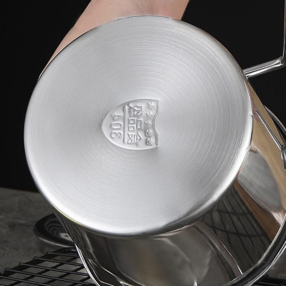 Контейнер для масла из нержавеющей стали 1,8 л, сетчатый фильтр для масла, кухонный жироулавливающий фильтр, масляный жир