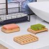 Bamboo Soap Saver Multiple Styles Storage Box Reusable Soap Box  Household
