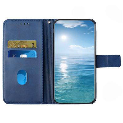 Чехол для телефона Samsung Galaxy A35 5G с тиснением, противоударный, кожаный, кошелек, подставка