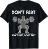 Hilarious Fitness Pun T-Shirt - Barbell Squats Workout Humor