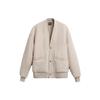 Solid Color Casual Fashion Jacket Men Jackets Beige 03362301710-33