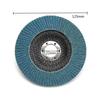 5'' 125мм Металлические шлифовальные лепестковые диски Диски для угловой шлифмашины Лезвие 40/ 60/80/120 зернистость Лепестковый шлифовальный диск Шлифовальный круг для угловой шлифмашины