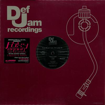 12-дюймовая пластинка FOXY BROWN, THE LETTER M. - Мне нужен мужчина DEFR158111PROMO Def Jam Recordi 2003 США Рэп и хип-хоп/R&B Б/у