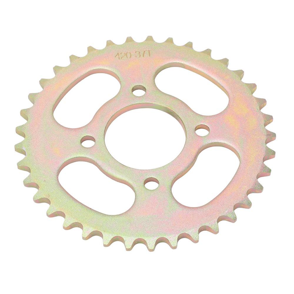 OD 155mm Motorcycle Chain Sprocket Cog 420 37T Motorbike Rear Sprocket ATV Quad Bike