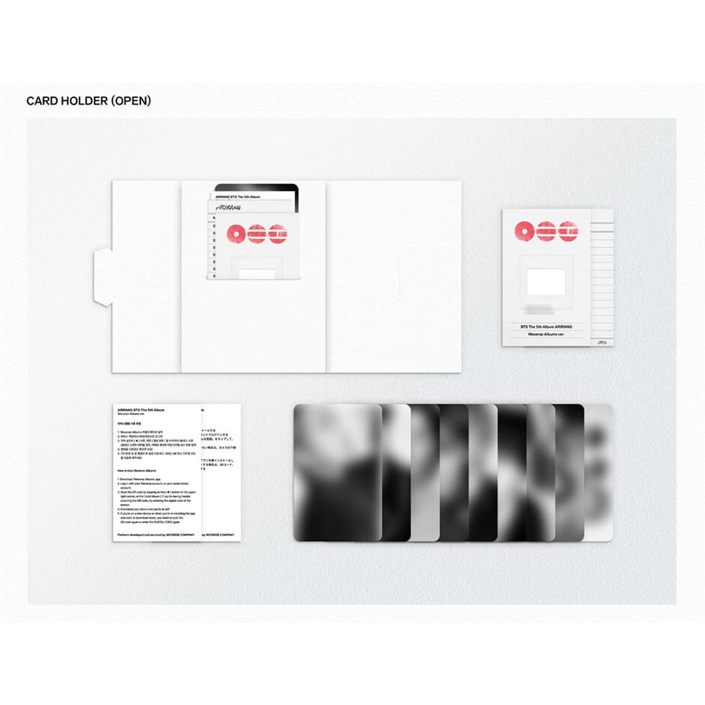 BTS ARIRANG Kpop Альбом CD Фотокарточка Официальная Запечатанная Версия Weverse