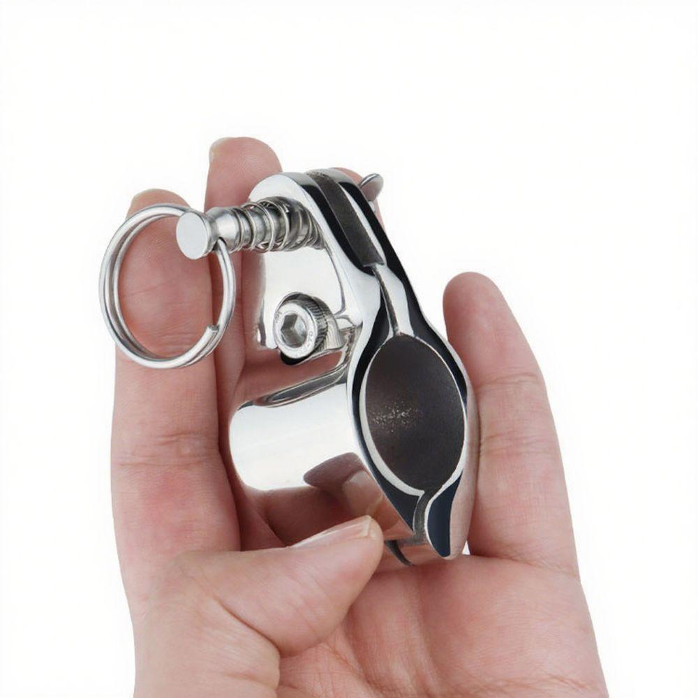 Heavy Duty Boat Top Hinged Jaw Slide Clamp Stainless Steel 316 Marine Hardware Practical Support