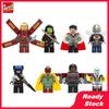 Строительные блоки Доктор Стрэндж Гамора Ebony Maw Proxima Midnight Wasp Фигурки Совместимые игрушки