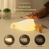 New Adorable Soft Glow Rubber Ducky Night Light - Lovely Duckling Design - Relaxing LED Night Lamp - Ideal for Bedroom Decor - R