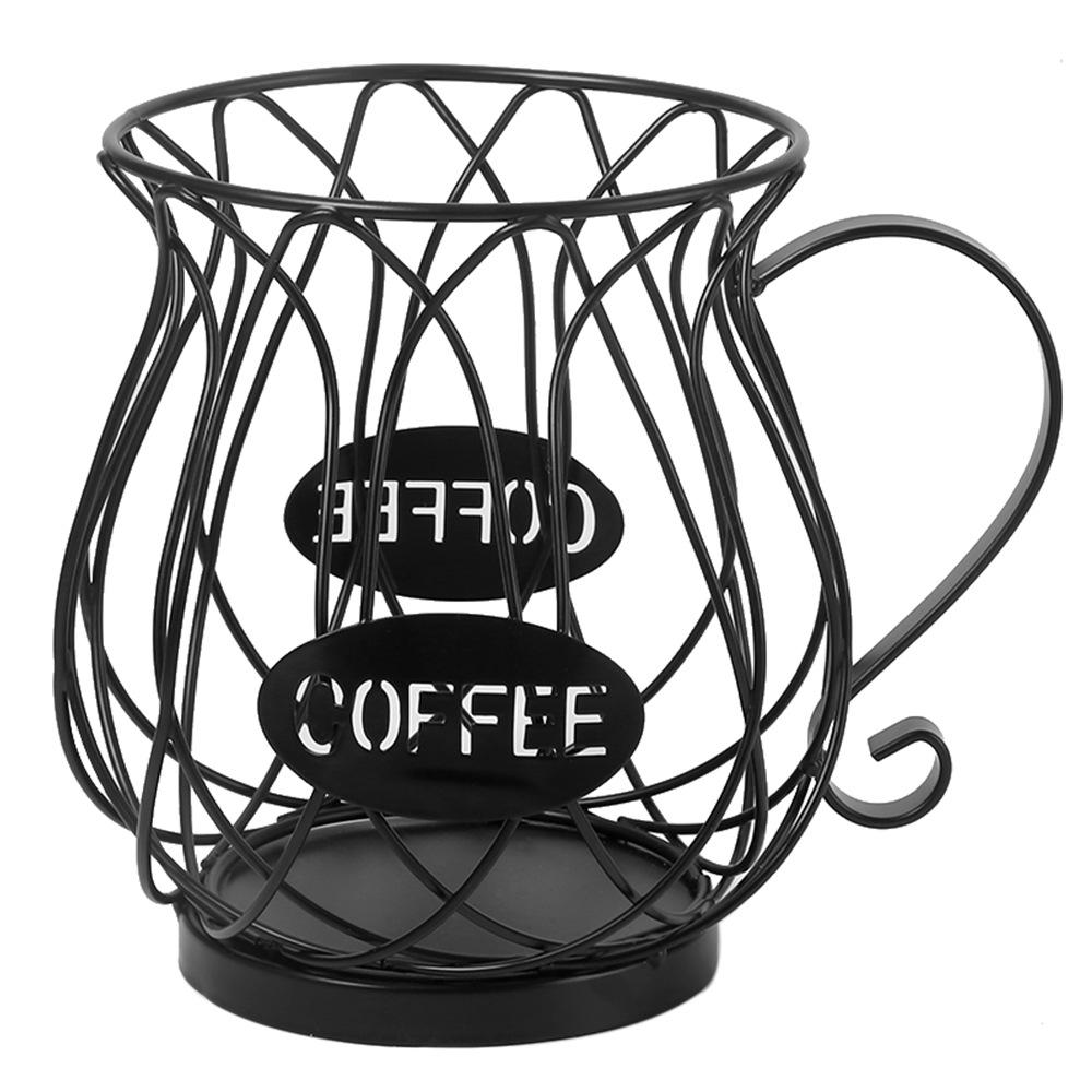 Large Capacity Coffee Pod Organizer Holder for Kitchen Countertop Convenient Stylish Storage Rack for Coffee Pod Stands Decor