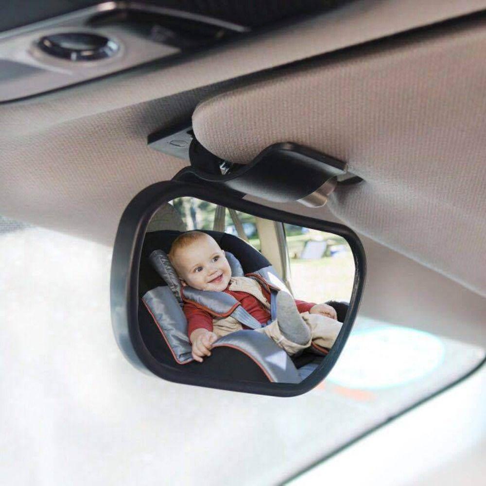 Clip-On Child Infant Safety Monitor 2 in 1 Kids Rear View Mirror Car Accessories