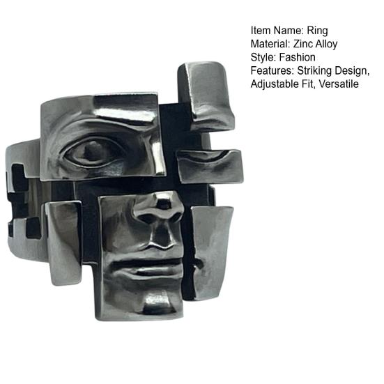 Унисекс защита для пальцев Регулируемое кольцо с разъемным дизайном, тематическое кольцо, ювелирные аксессуары