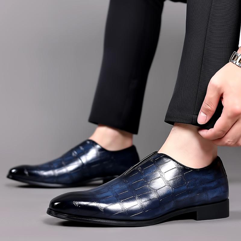 Лидер продаж Мужская кожаная обувь Модный ретро классический стиль Свадьба На Открытом Воздухе Вечеринка Досуг Бизнес Прогулки Мужская обувь