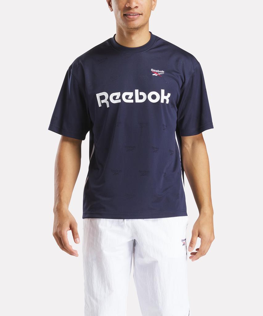 Reebok Футболка в клетку - Темно-синий / 100224001