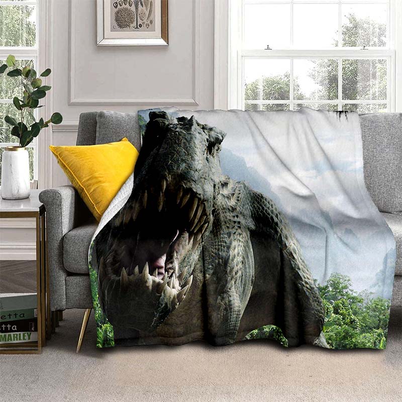Одеяло с динозавром для мальчиков, фланелевое одеяло с древними животными, одеяла с динозаврами для дивана, дивана, спальни, гостиной
