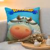 Cushion Cover  Linen  SkinFriendly Soft Decorative Case For Sofa Home Decor Kwaii Anime TTownship Pillow cover