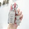 Чехол-держатель из ТПУ для брелока автомобильного ключа, брелок-цепочка Для Mitsubishi Xpander Outlander ASX Pajero Eclipse Cross Montero