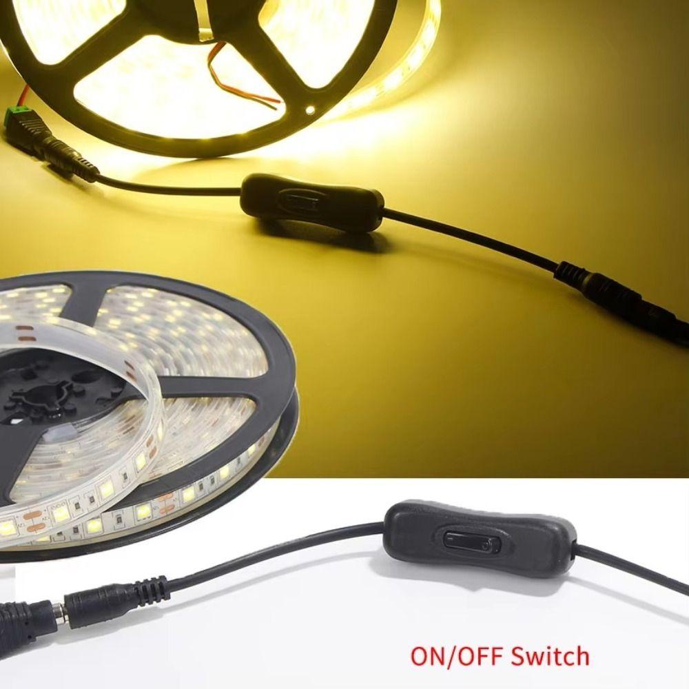 Черный Белый Выключатель Пластиковый Встроенный 304 Выключатель Распределительное устройство ВКЛ ВЫКЛ Светодиодная лента