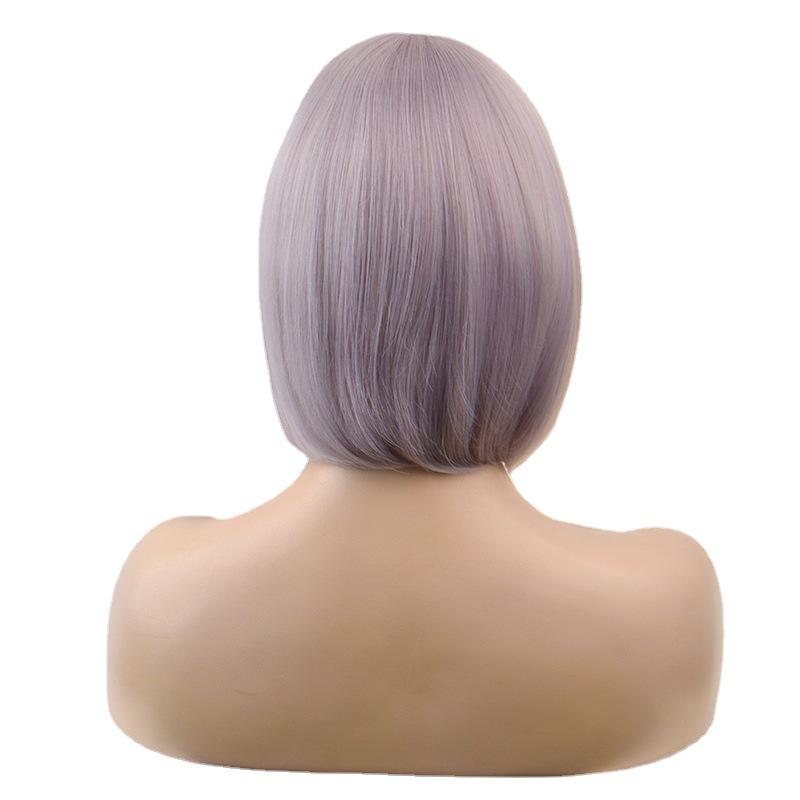 Источник Мода Ежедневно Короткие Волосы Девушки Европейские И Американские Таро Воздушные Челки Бобо Бобо Головной Парик