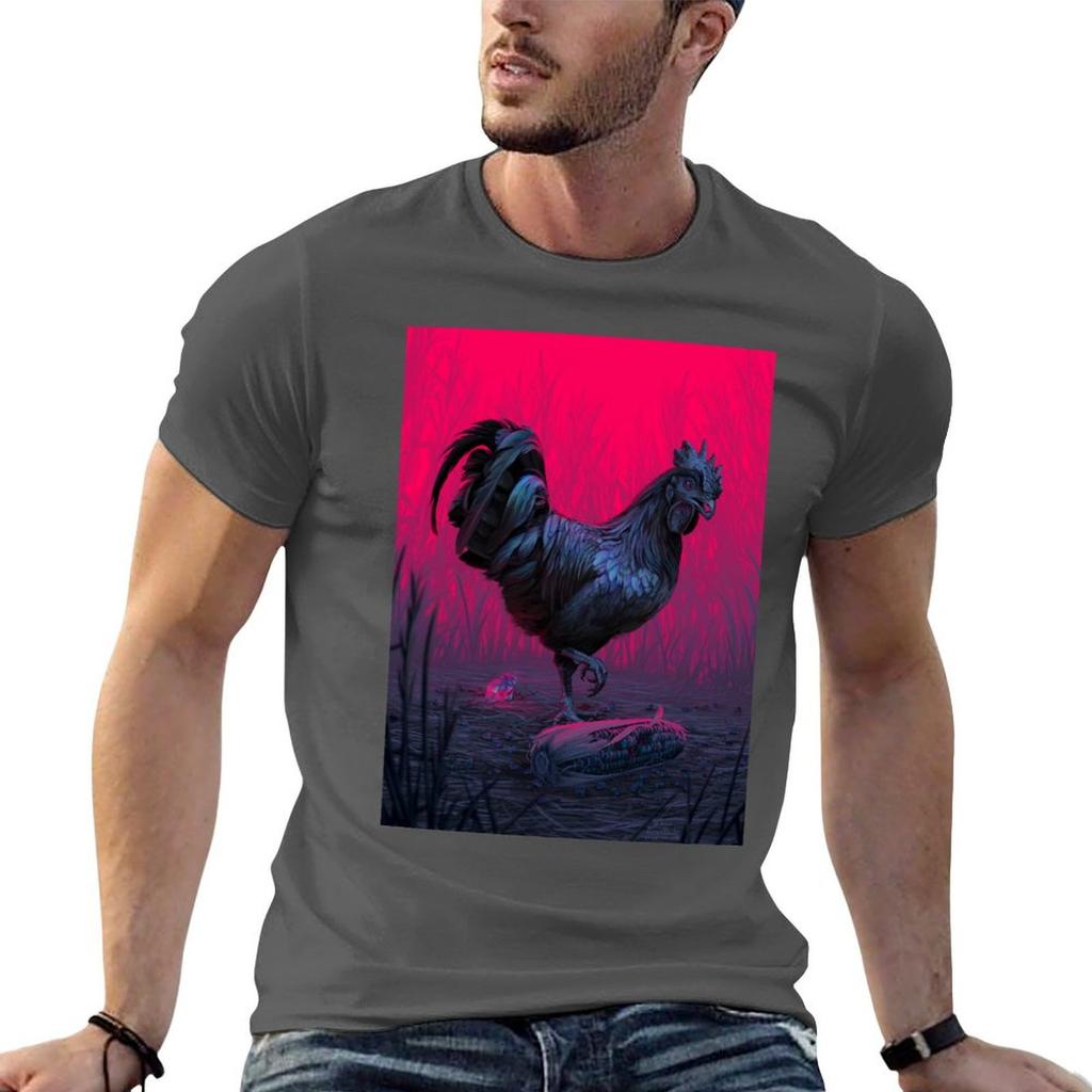 The Rooster And The Gem Tshirt Urban Style Print Tshirt
