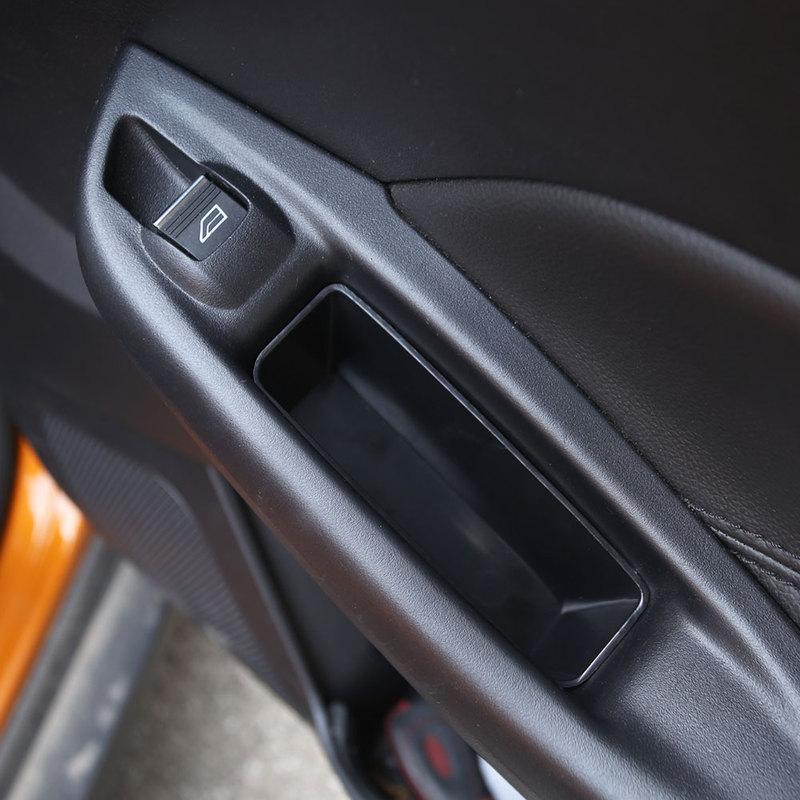 Автомобильный боковой задний дверной ручка-органайзер для Ford Focus 3 MK3 2012 - 2018 Задняя дверь подлокотник ручка лоток органайзеры аксессуары