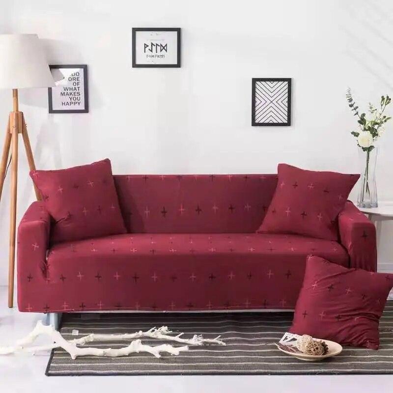Эластичный чехол для дивана для гостиной, высокоэластичный универсальный секционный чехол для дивана, одноцветные чехлы для дивана, универсальные