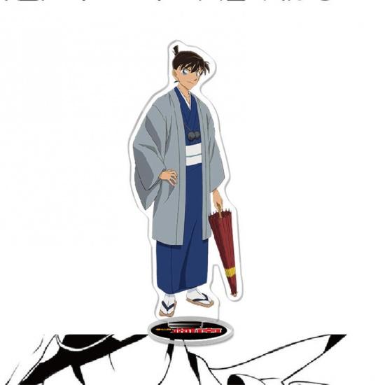 Аниме Детектив Конан, акриловая подставка, модель, тарелка Edokawa Konan Haibara Ai Akai Shuuichi, стоящая вывеска, реквизит для косплея