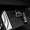 Автомобильные педали для BMW X1 F48 2016 - 2026 X2 F39 2018 - 2026 с левым рулем Накладки на педали акселератора, тормоза из нержавеющей стали Аксессуары АКПП