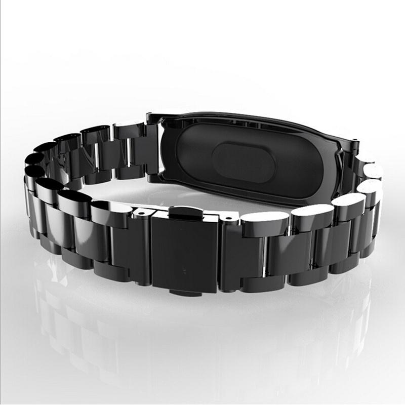 Bracelet Metal Wristband for Xiaomi 2 Generation Plus Stainless Steel Solid Tape