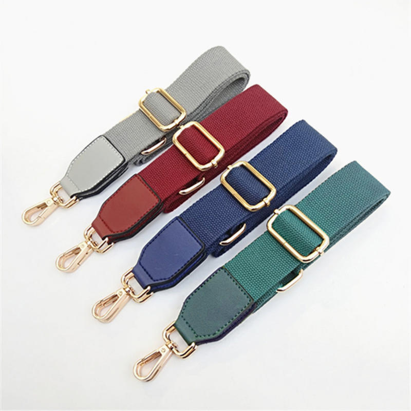 Однотонная холщовая сумка на ремне через плечо, сумка-мессенджер, сменный длинный ремень на плечо, аксессуары для женской сумки