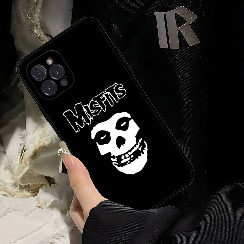Чехол для телефона M-Misfits G-Glenn Danzig Для IPhone 16 Pro Max 15 17 Plus 14 13 12 Mini 11 Черный Чехол