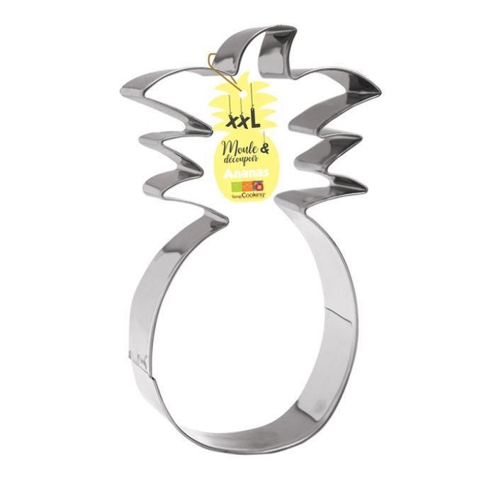 Découpoir à pâtisserie inox XXL - Ananas