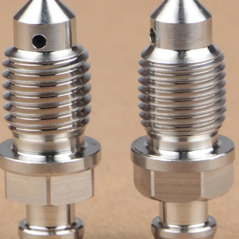 M10 X1 мм M10 X1.25 мм Мотоцикл Мотобайк Тормозной Суппорт Спускной Винт