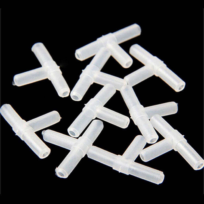 10 Pcsplastic Tee’S / "T" 3-Way Aquarium Air Pump Line Tubing Joints Connectors
