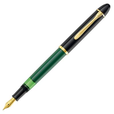 Pelikan M120 Перьевая ручка EF Экстра Зеленый Лимитированная Официально Импортированная Ручка, Тонкое, Черный, Издание,