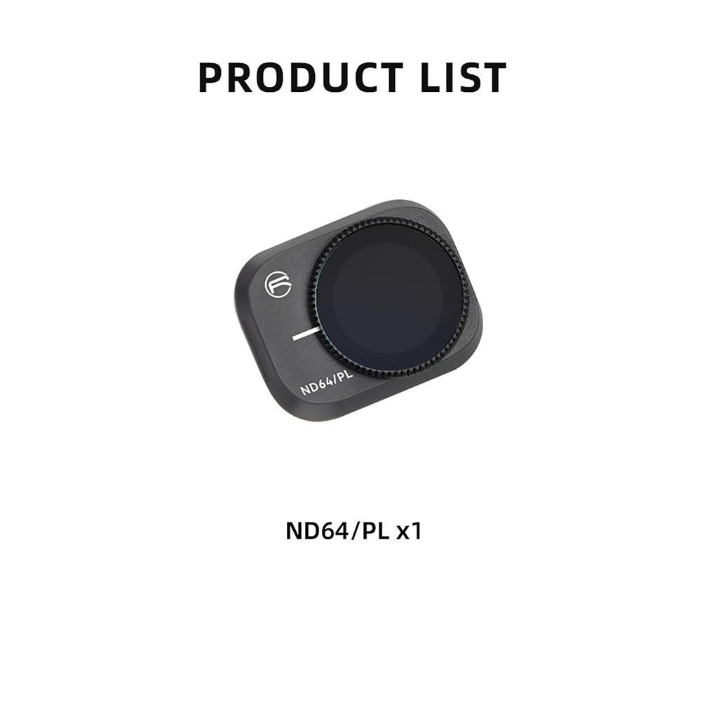 Optical Glass Camera Lens Filter Set Adjustable Cpl Mirror Compatible For Dji Mini 3 Pro Drone Accessories