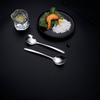 COODORA 316L Stainless Steel Round Bottom Soup Spoon Set