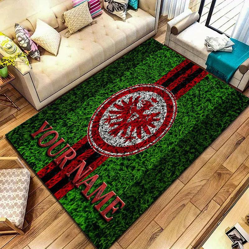 Eintracht Frankfurt Custom Name Carpet Rug for Living Room Bedroom Home Sofa Decoration,Kids play Non-slip Floor Mat