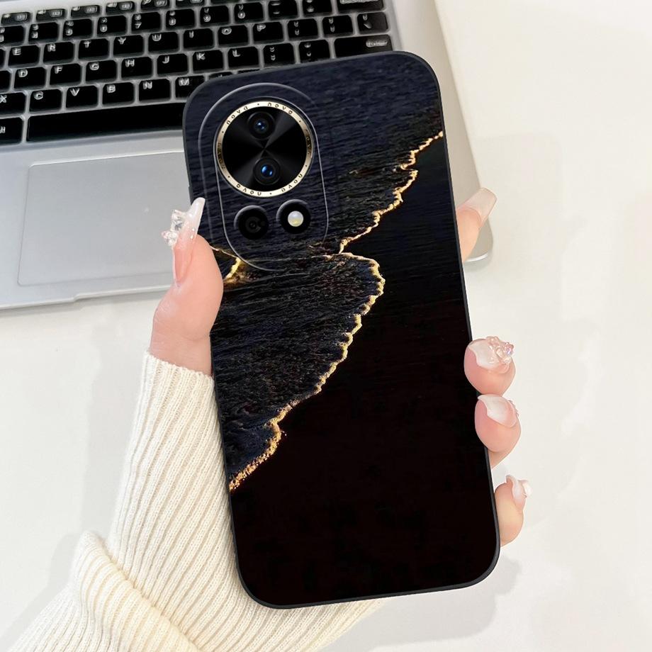 For Huawei nova 12 / Nova 12 Pro 12 Ultra Phone Case NOVA 12s 12 SE Cute Soft Liquid Silicone Shockproof Bumper Cover Soft Funda