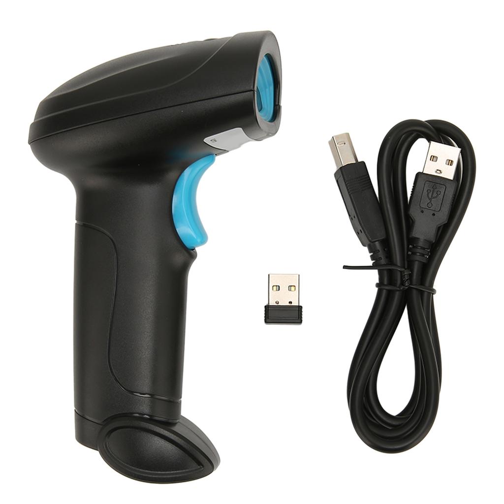 1D Wireless Scanner Universal High Speed Decoding Responsive Plug and Play Handheld Barcode Scanner for Store