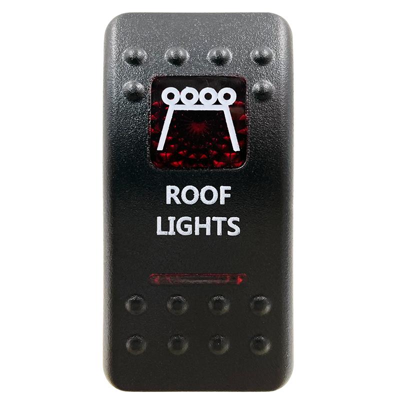 Dual Red Lens Rocker Cap Night Illumination for Car Boat Carling Navara Red Led Rocker Switch Actuator Replacement Cover Only Switches4