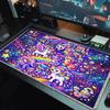 Colorful Rainbow Animal Art Color Mouse Pad Large Gaming Table Cushion Non-slip Laptop Tablet Big Mousepad XXL Mat Mini PC Playmat With Lock edge