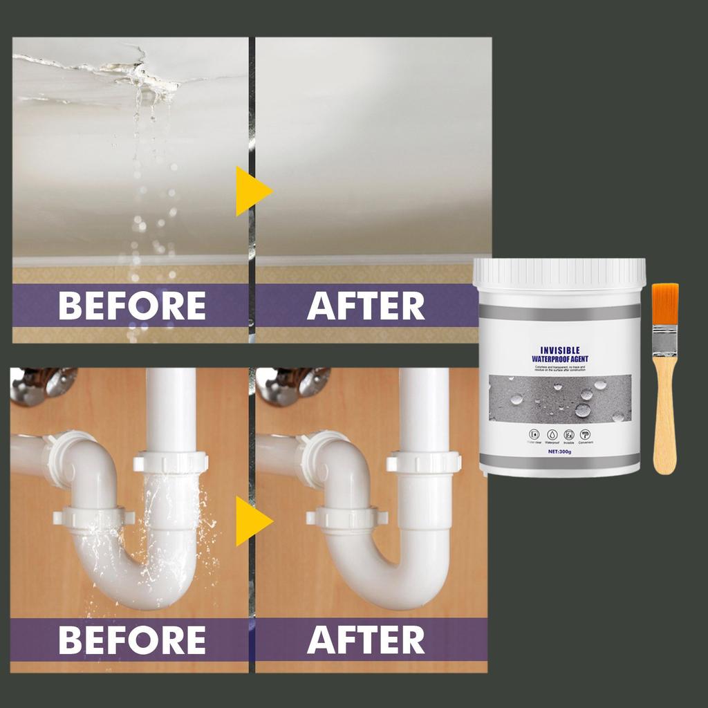 2 шт./набор водонепроницаемых покрытий, средство для защиты от утечек, прозрачный водонепроницаемый клей, водонепроницаемая изоляционная герметизирующая эмульсия