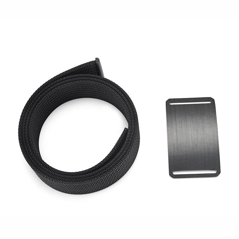 Алюминиевая пряжка нейлоновый ремень новый уличный ремень мужской повседневный холщовый тканый ремень