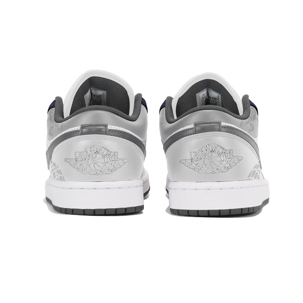 Jordan Air Jordan 1 Амортизация Нескользящая Износостойкая Амортизация Нескользящая Износостойкая Низкие 553558-152(Команда210-)