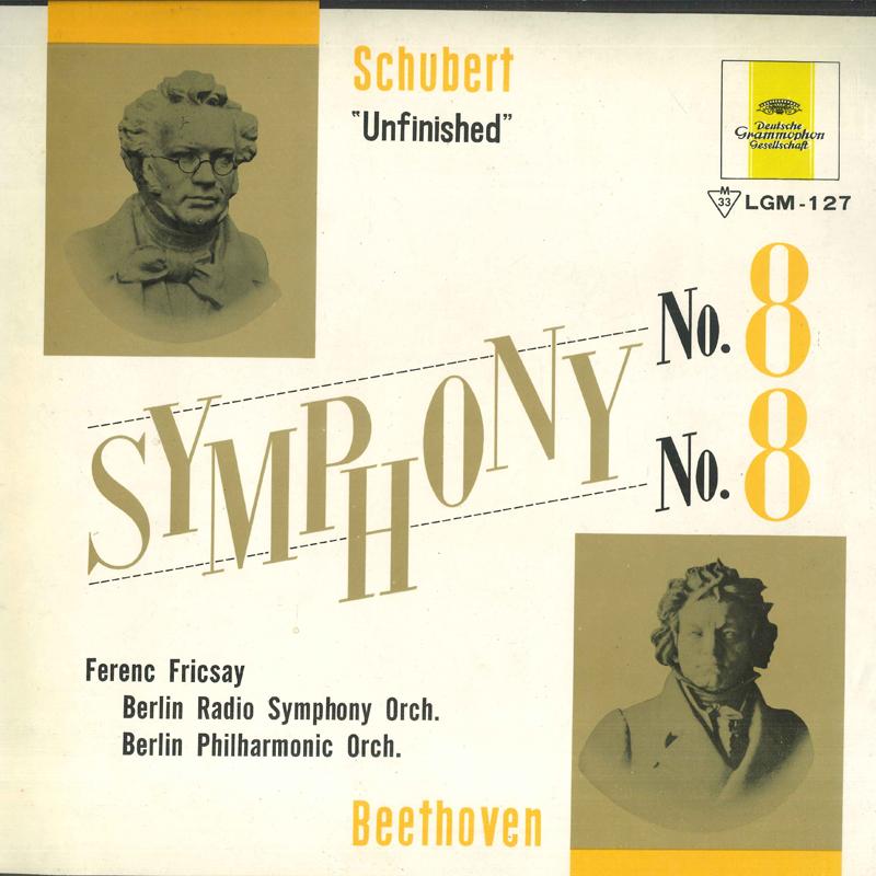 LP Record - Schubert: Symphony No. 8 (Unfinishe LGM127 DEUTSCHE GRAMMO Japan Classical Used